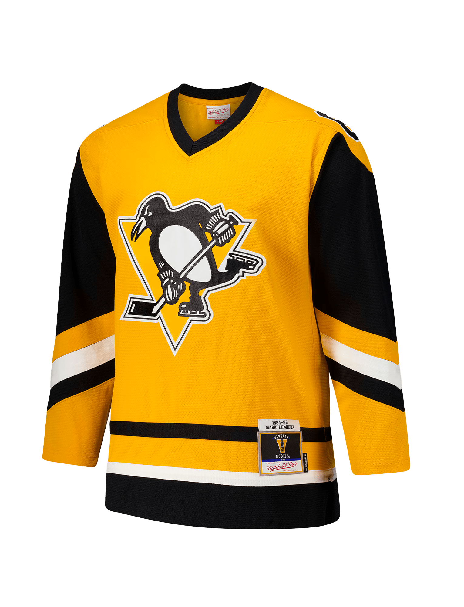 Mario Lemieux Pittsburgh Penguins Mitchell & Ness NHL 84/85 Power Play Jersey