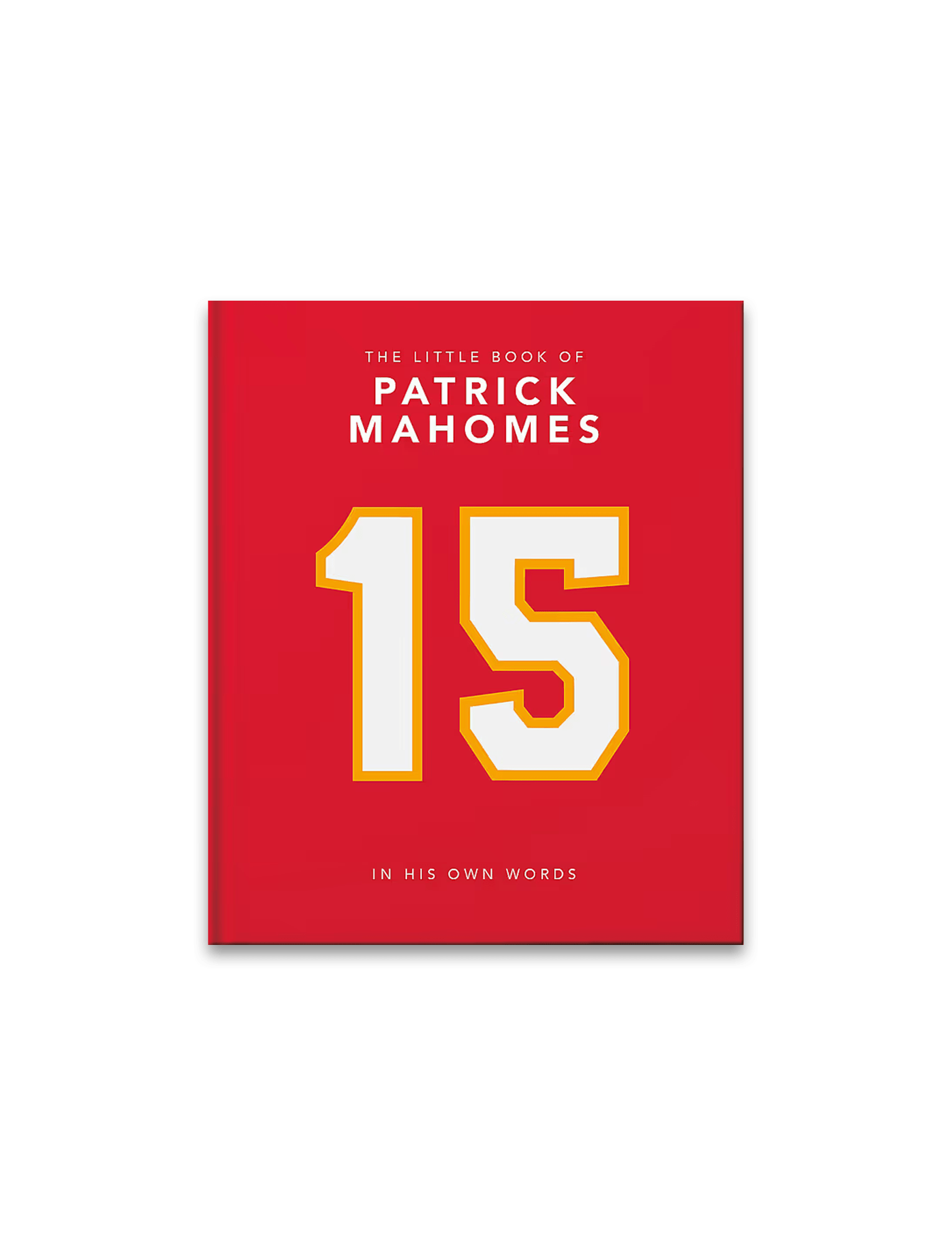 The Little Book Of Patrick Mahomes Kansas City Chiefs NFL Hardcover Book