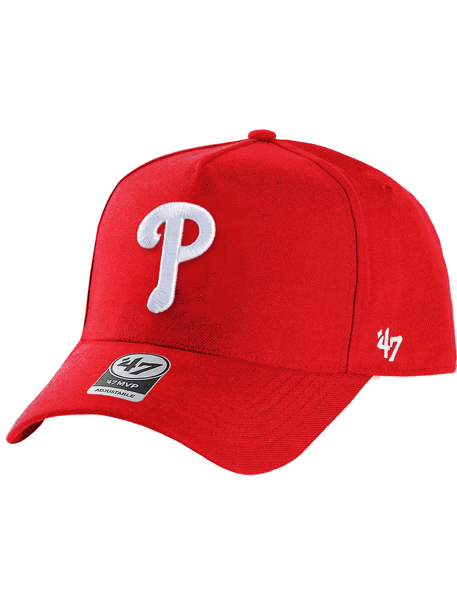 Philadelphia Phillies '47 MLB Team MVP DT Snapback Hat - Red