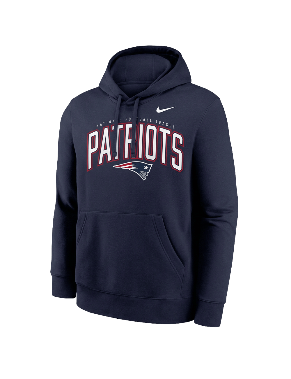 New England Patriots Nike NFL Expect Victory Hoodie Jumper - Navy