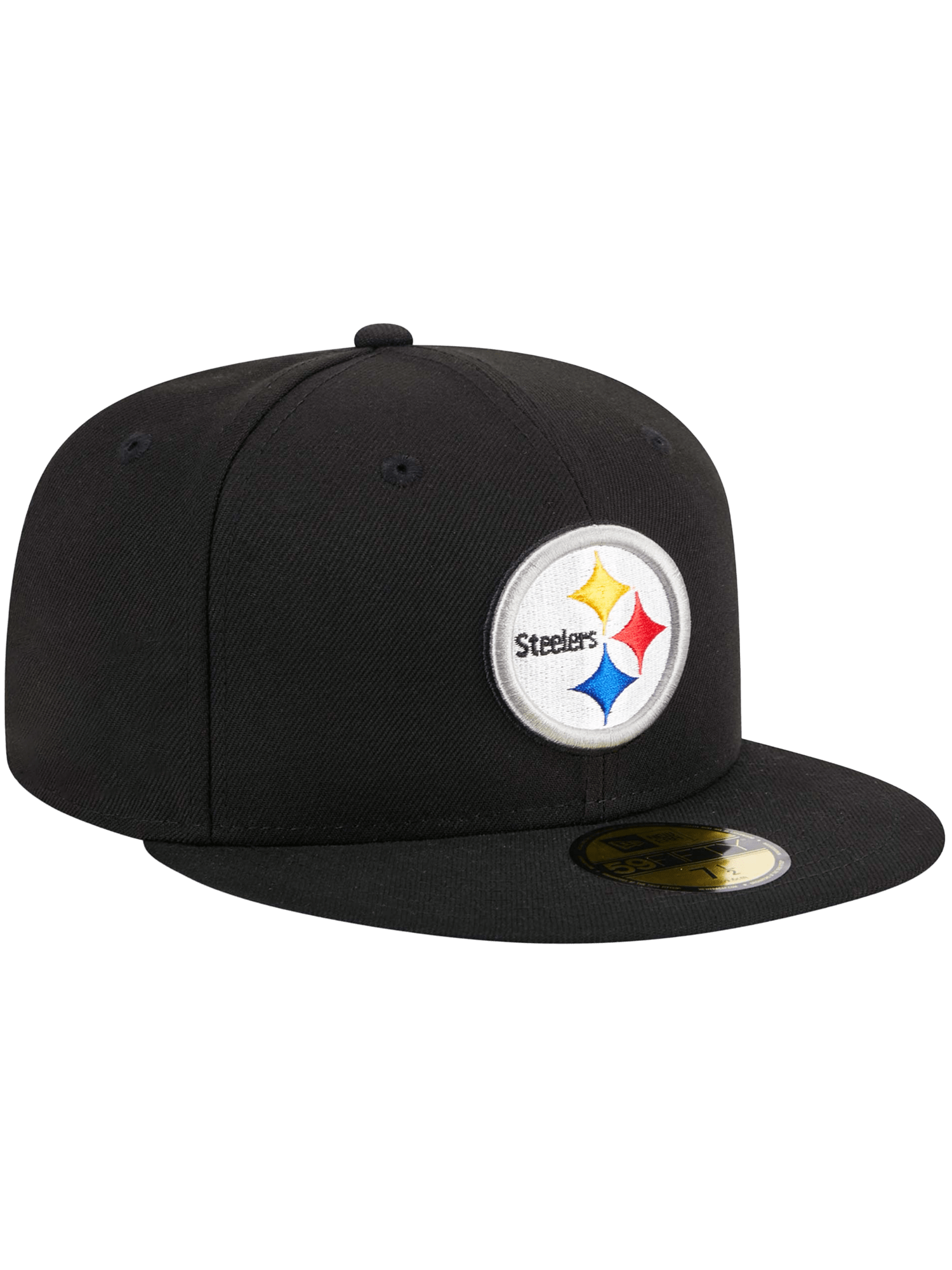 Pittsburgh Steelers New Era NFL Team 59FIFTY Fitted Hat - Black