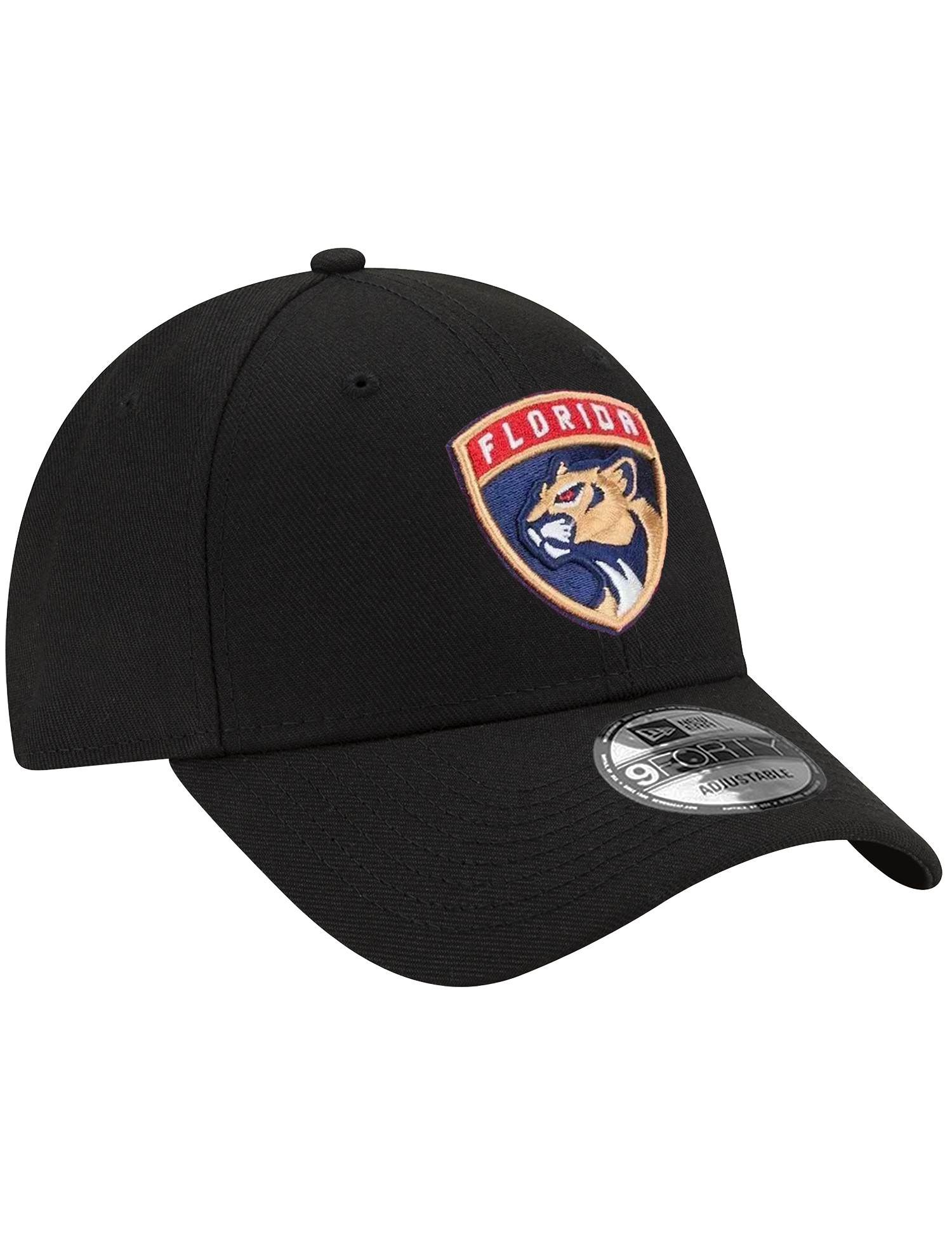 Florida Panthers New Era NHL Team 9FORTY Snapback Hat - Black