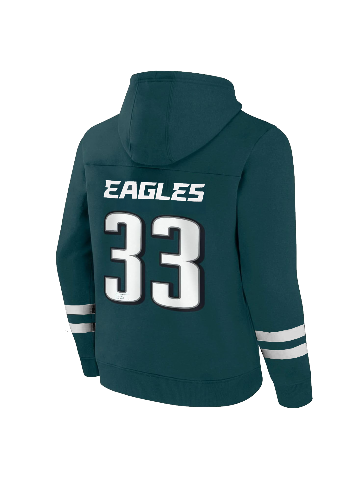 Philadelphia Eagles NFL Foundation Panel Hoodie Jumper - Green