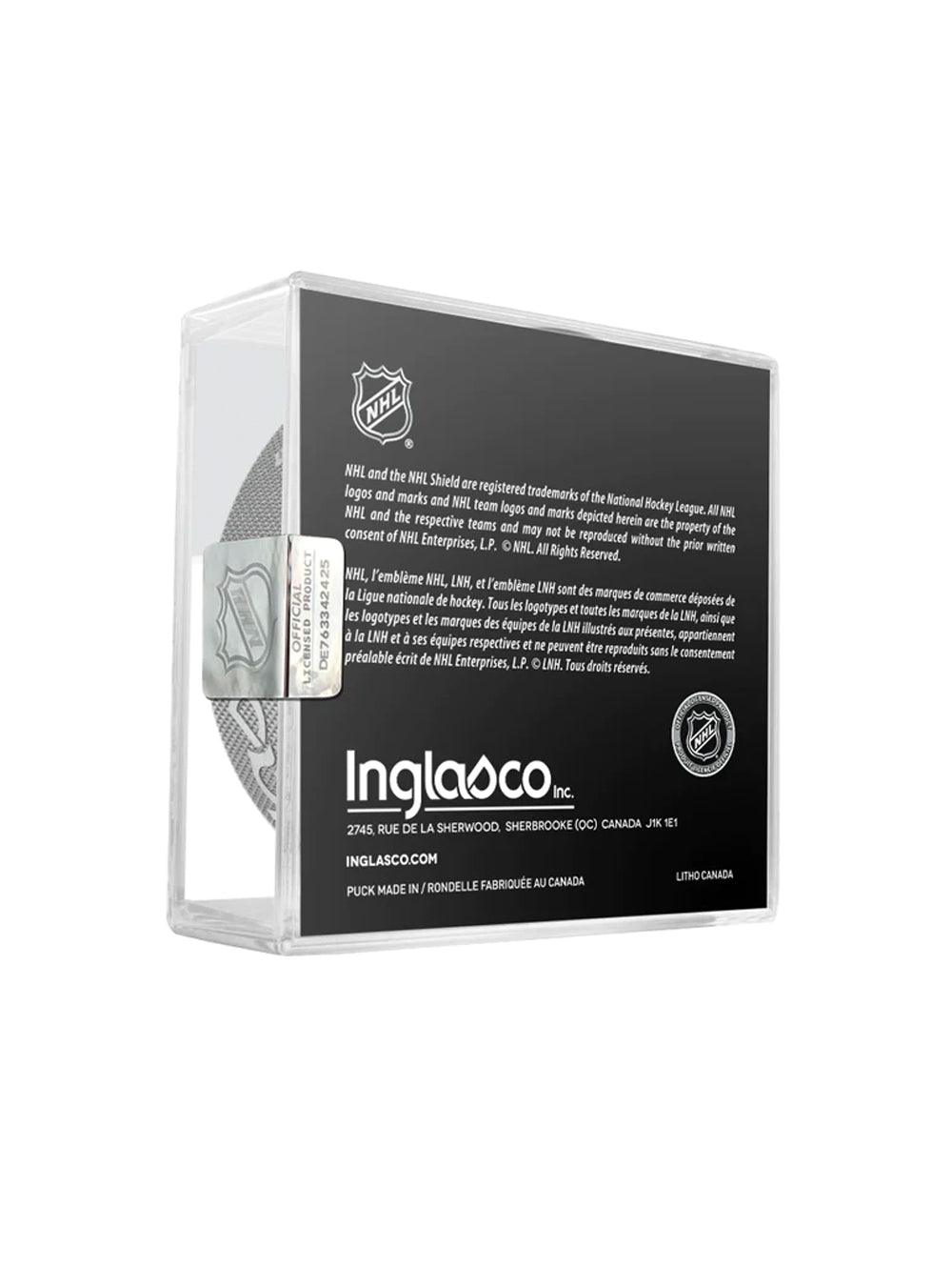 San Jose Sharks Inglasco NHL 25-26 Official Game Puck In Cube