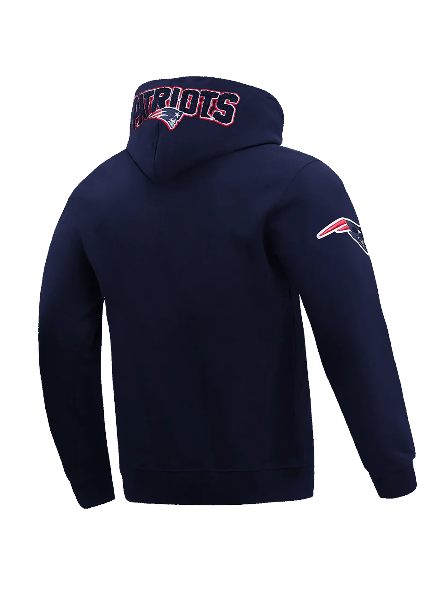 New England Patriots Pro Standard NFL Team Chenille Hoodie Jumper - Navy
