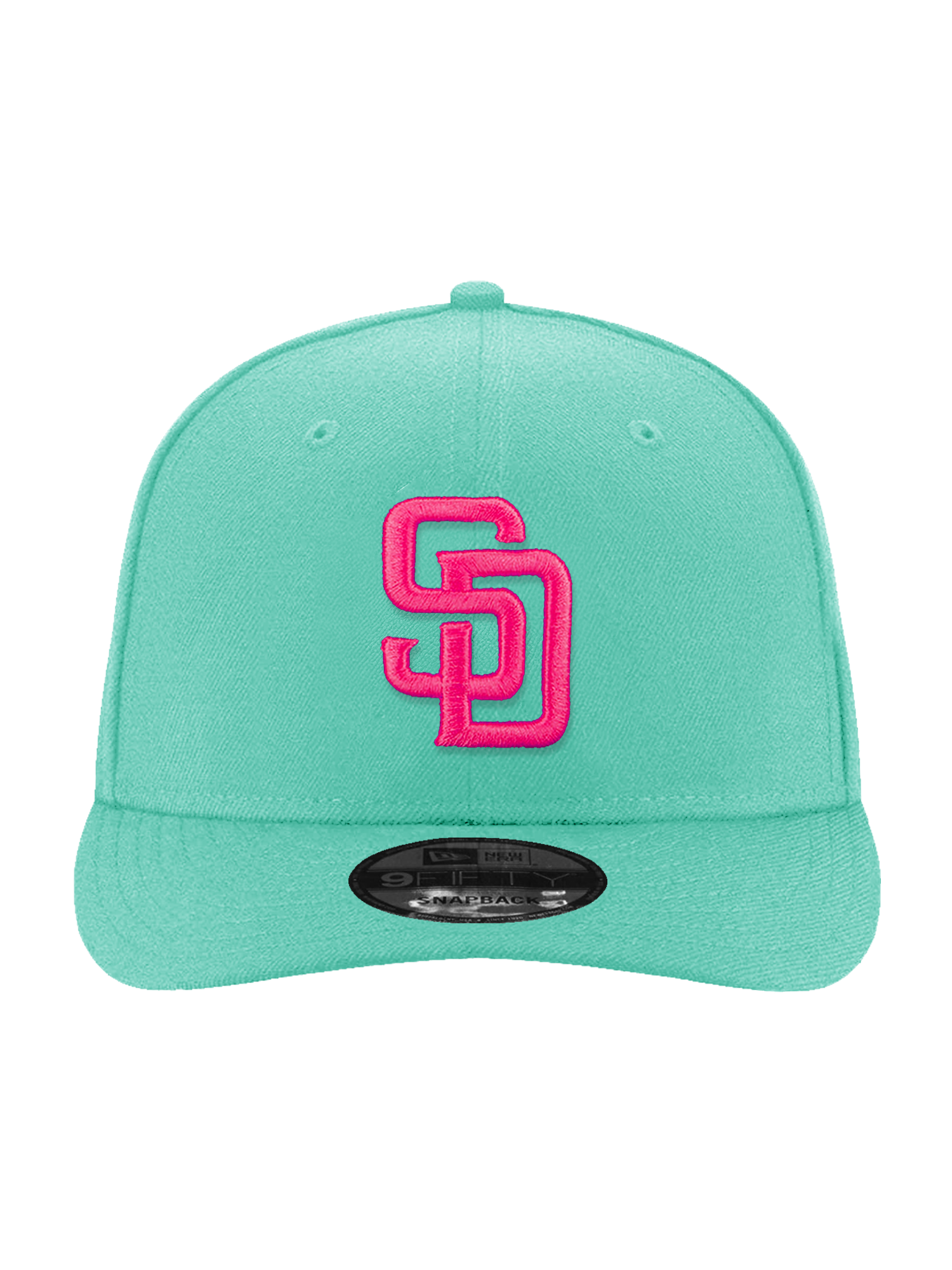 San Diego Padres New Era MLB City Connect 9FIFTY Pre-Curved Snapback Hat - Mint