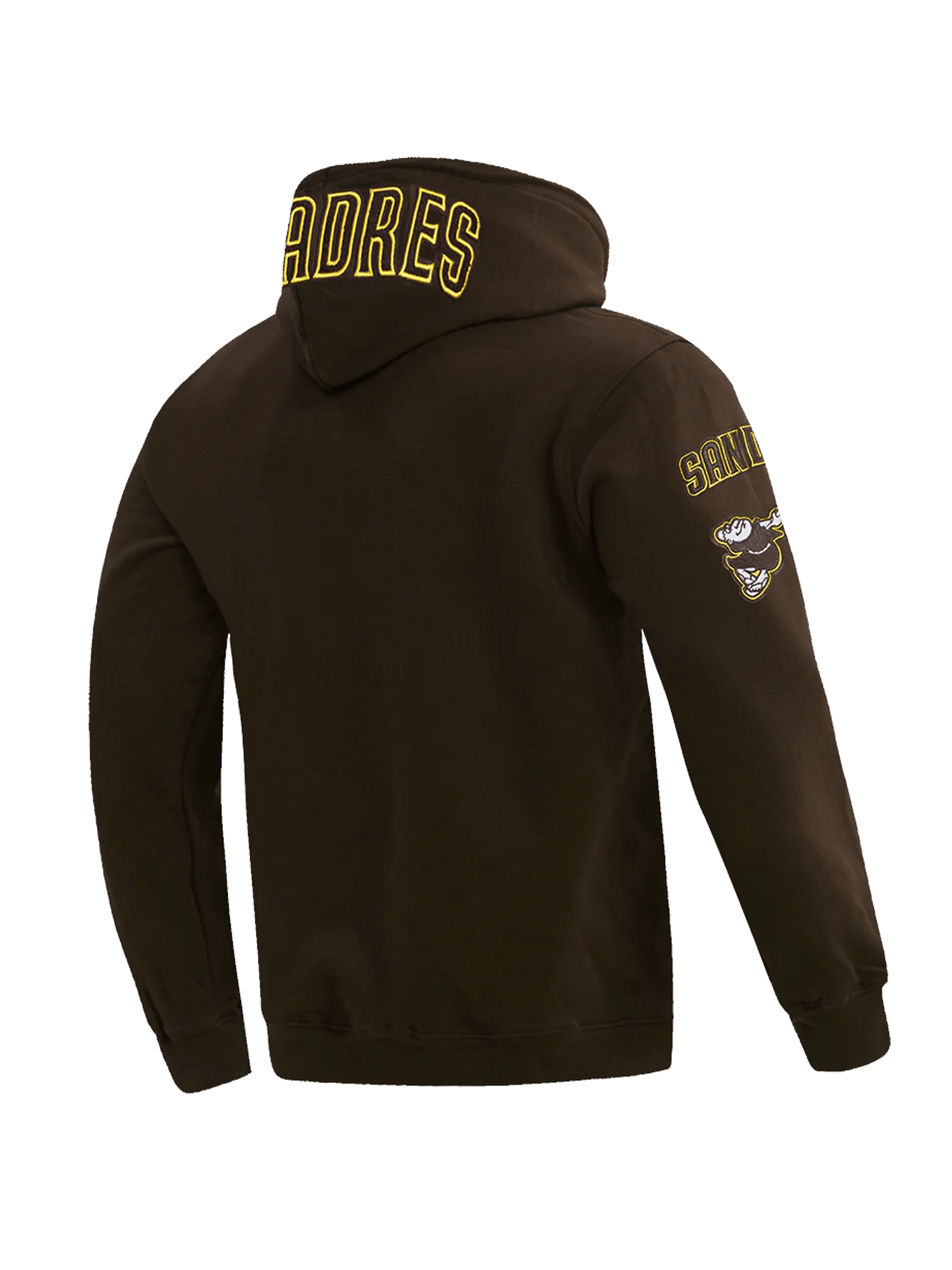 San Diego Padres Pro Standard MLB Team Chenille Hoodie Jumper  - Brown