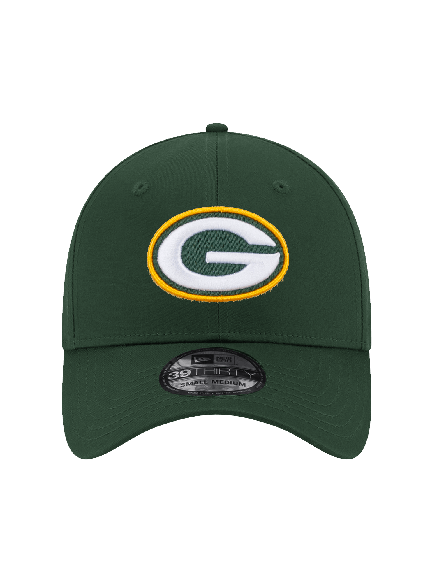Green Bay Packers New Era NFL Team 39THIRTY Stretch-Fit Hat - Green