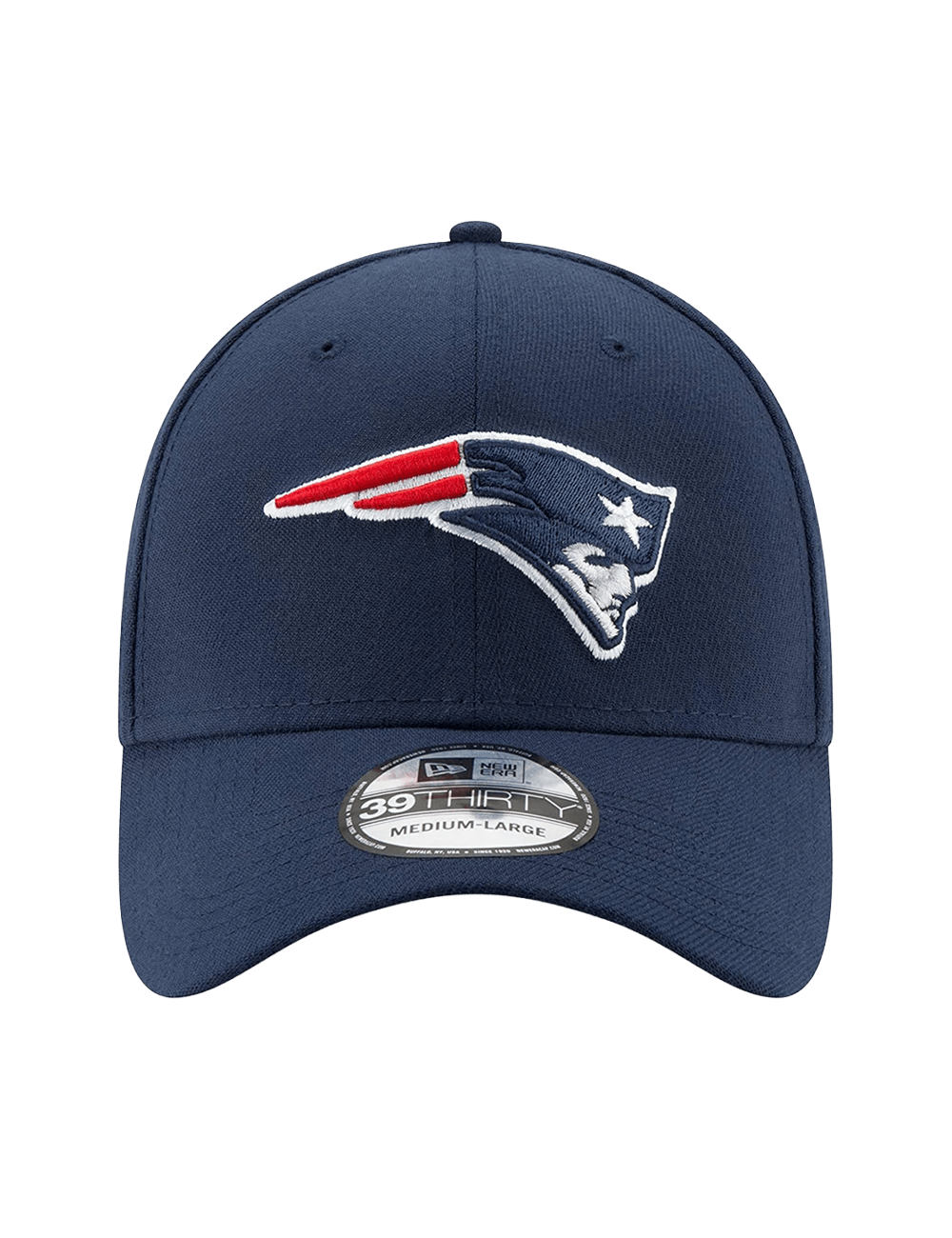 New England Patriots New Era NFL Team 39THIRTY Stretch-Fit Hat - Navy