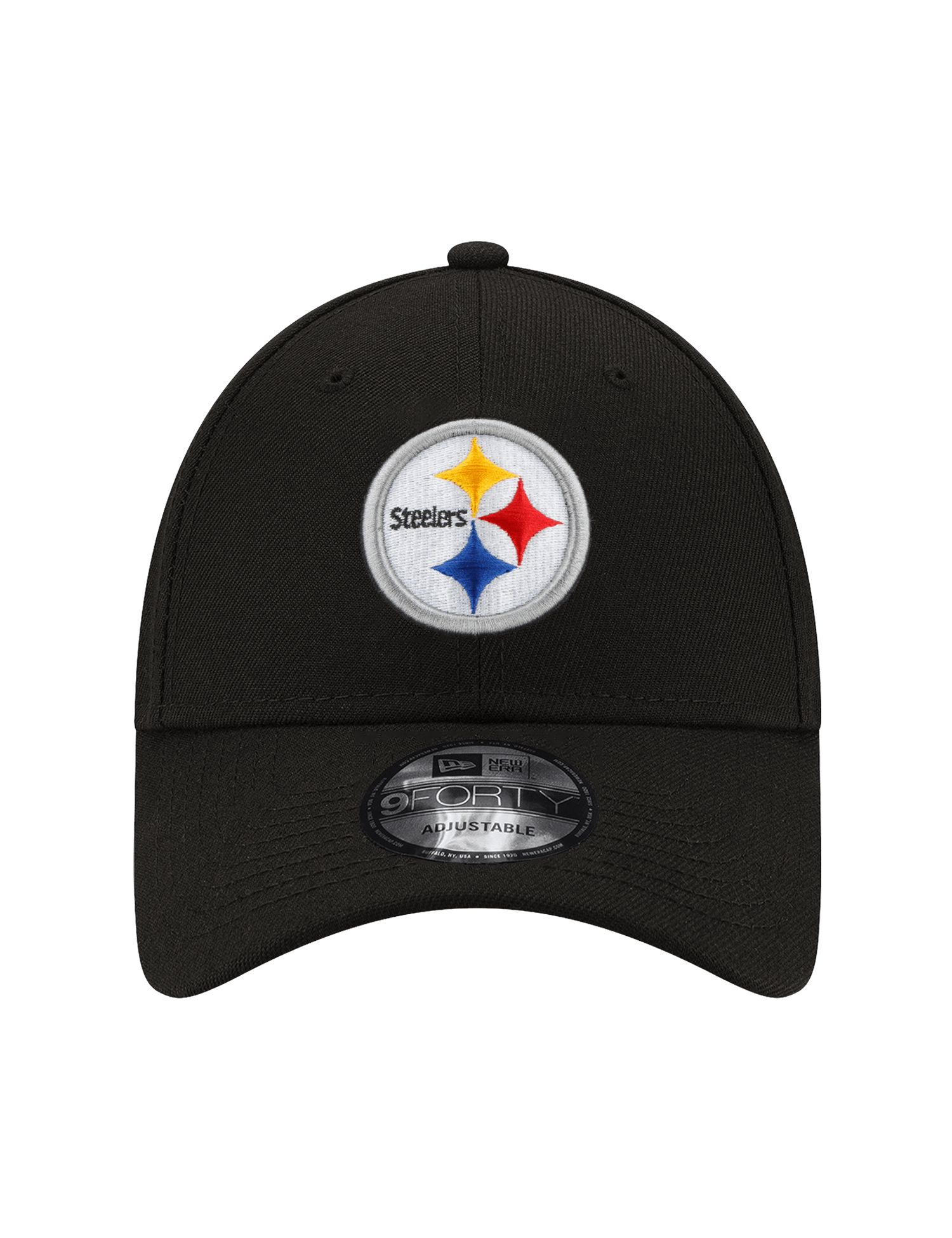 Pittsburgh Steelers New Era NFL Team 9FORTY Snapback Hat - Black
