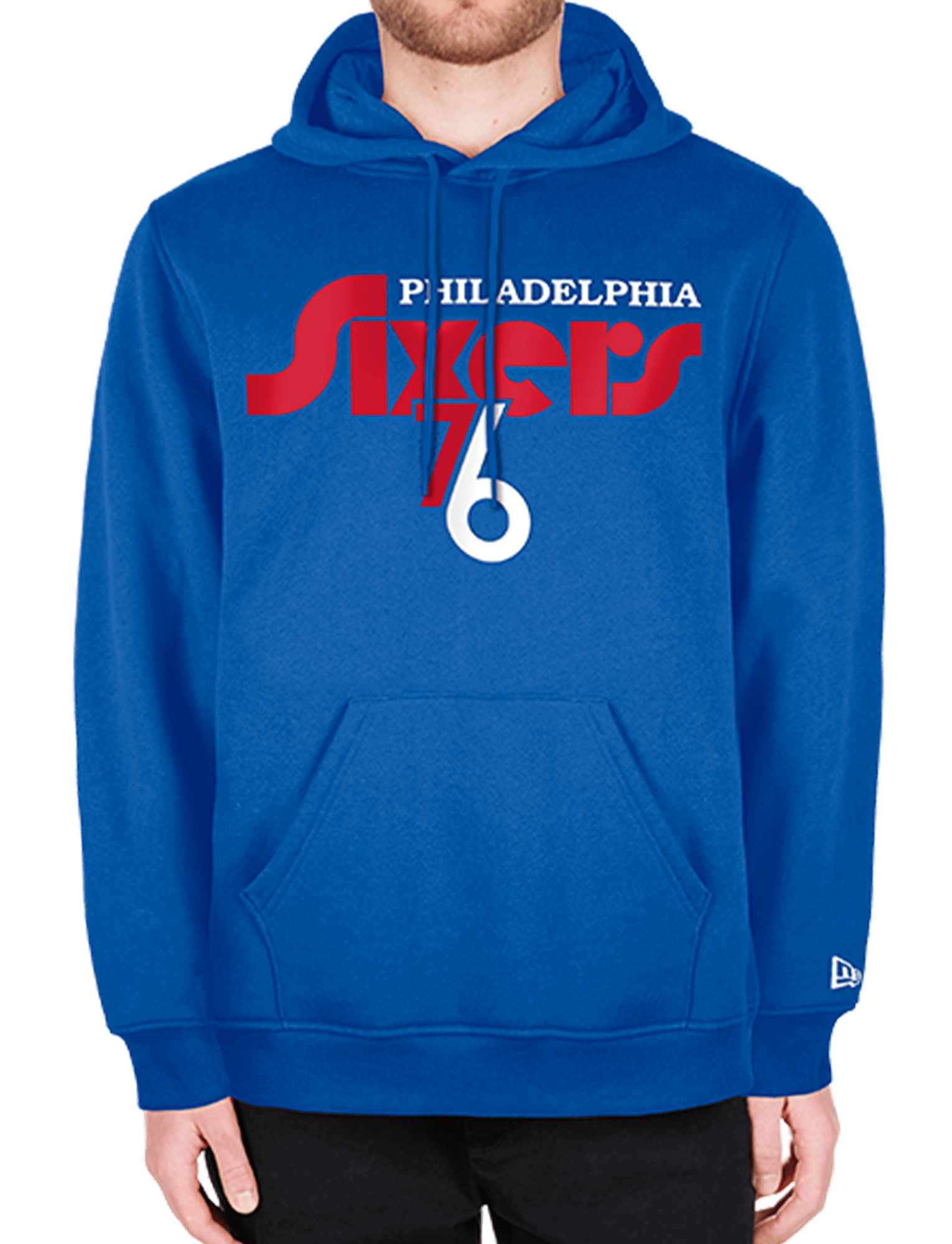 Philadelphia 76ers New Era NBA 24-25 City Edition Hoodie Jumper - Blue