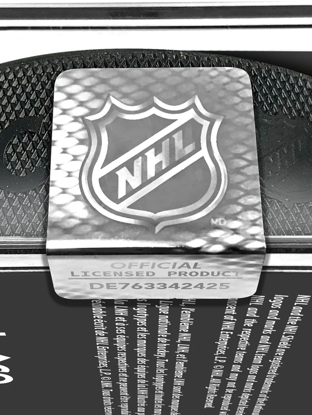 Anaheim Mighty Ducks Inglasco NHL 30th Anniversary Hockey Puck In Cube