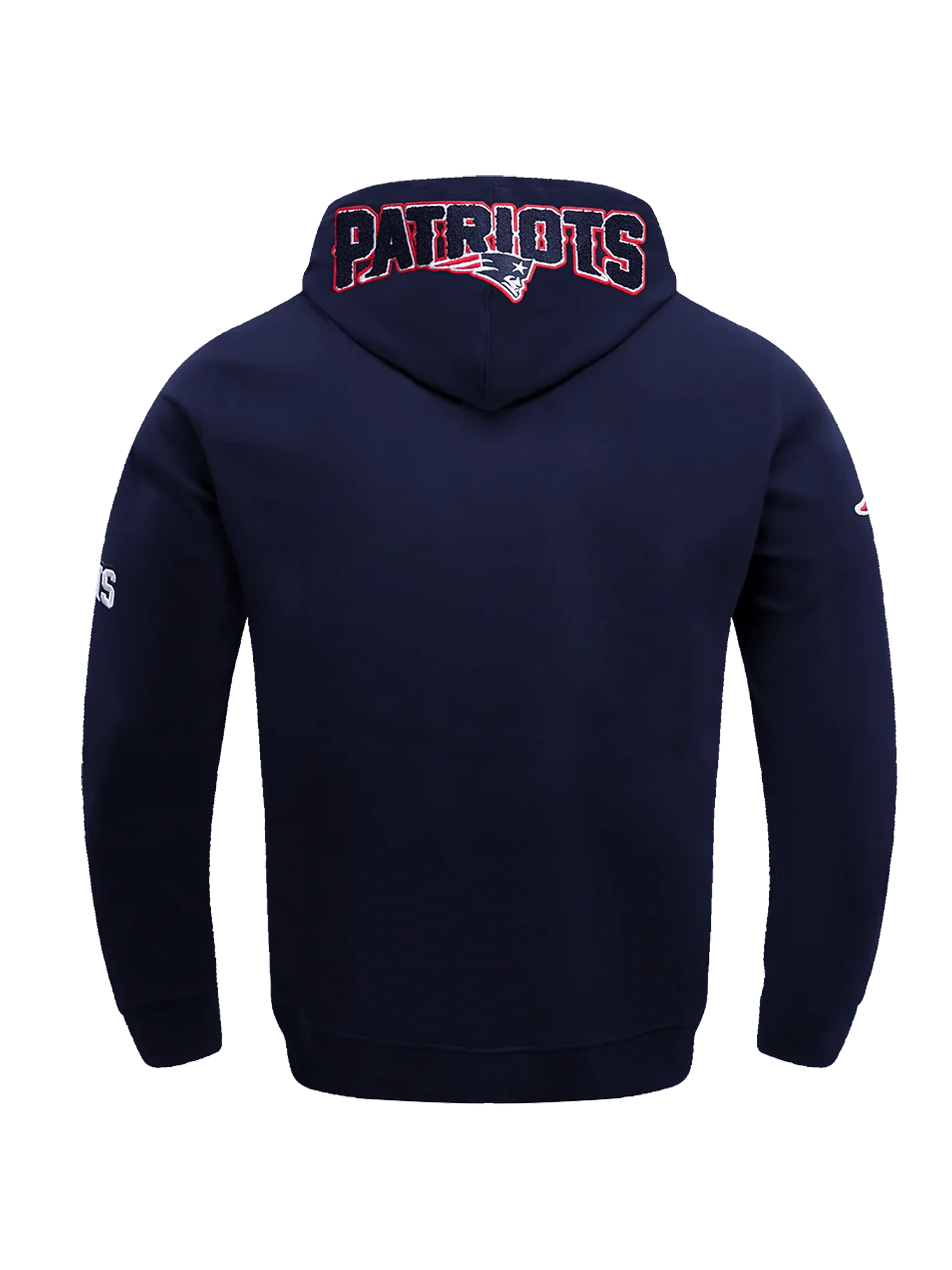 New England Patriots Pro Standard NFL Team Chenille Hoodie Jumper - Navy