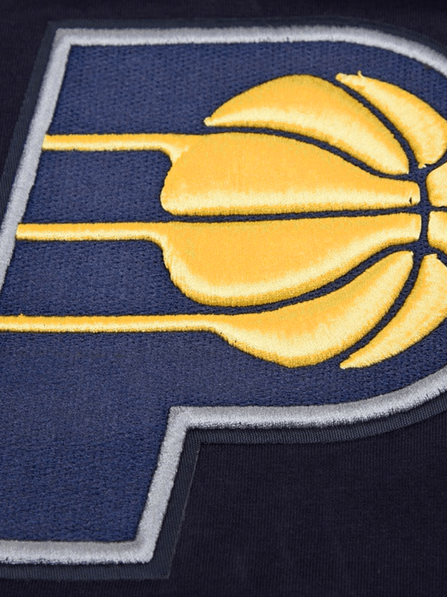 Indiana Pacers Pro Standard NBA Team Chenille Flex T-Shirt - Navy