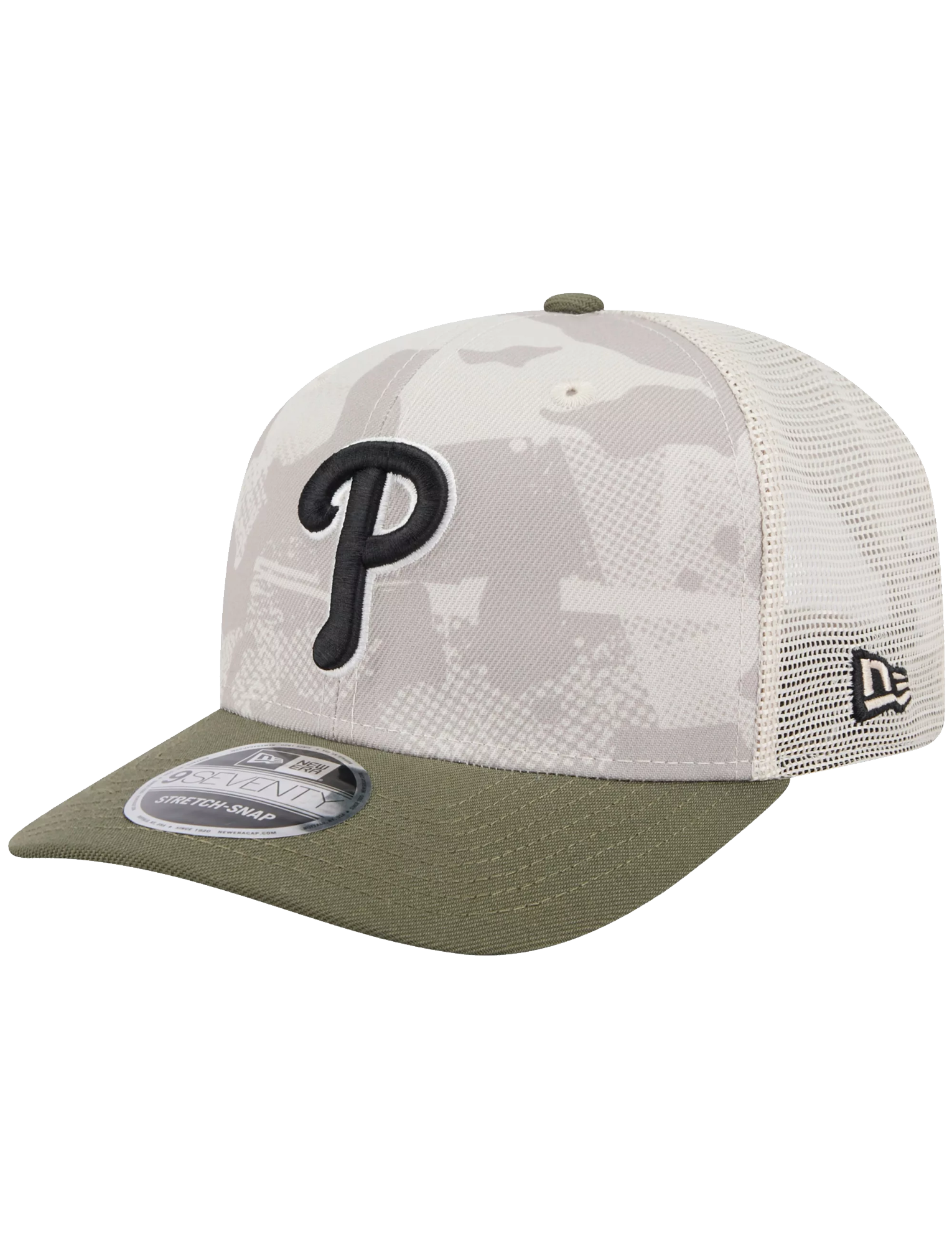 Philadelphia Phillies New Era MLB Armed Forces 2025 9SEVENTY Stretch-Snapback Hat