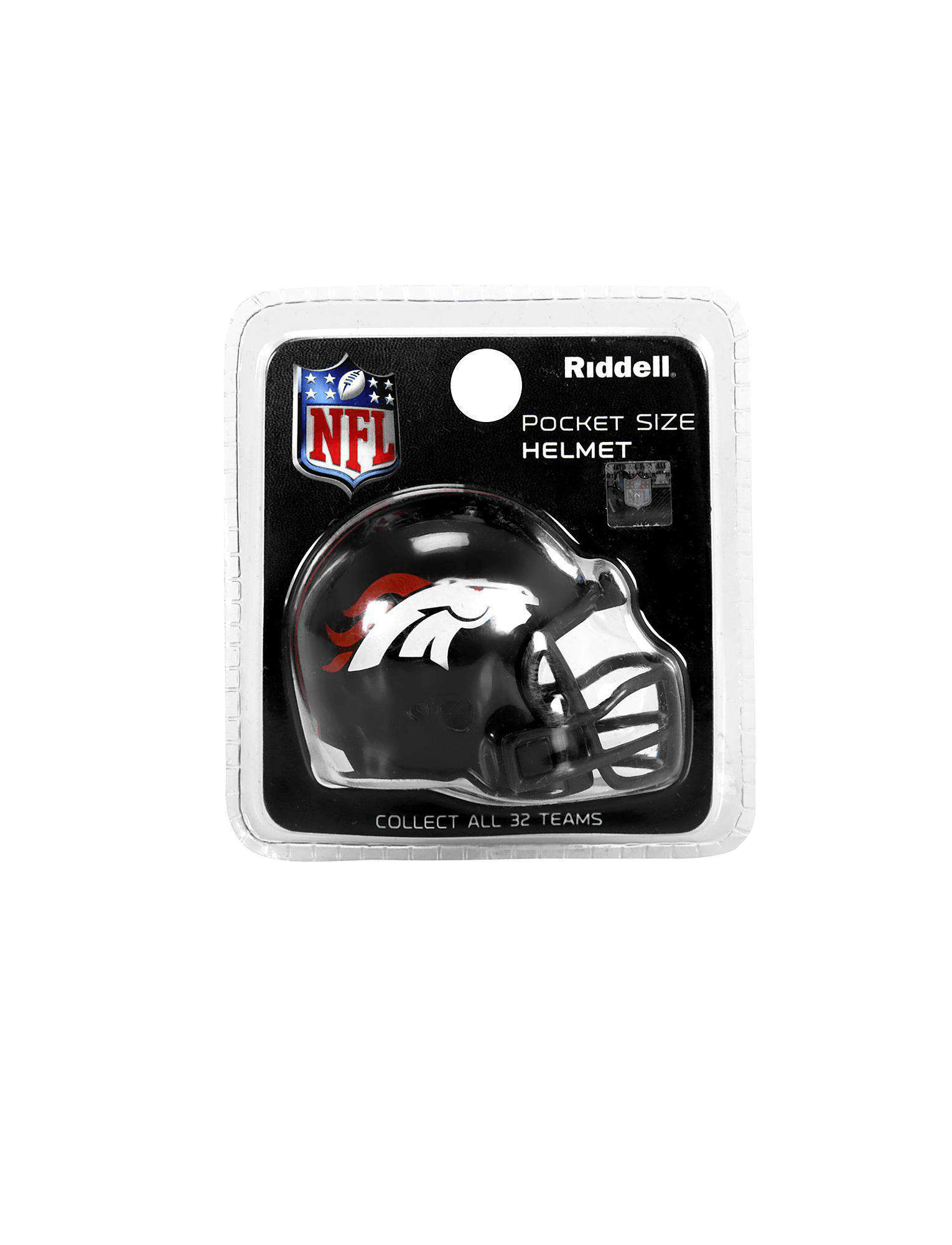 Denver Broncos Riddell NFL Speed Pocket Size Helmet