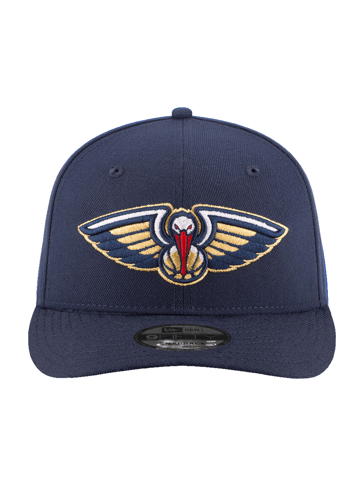 New Orleans Pelicans New Era NBA Team 9FIFTY Pre-Curved Snapback Hat - Navy