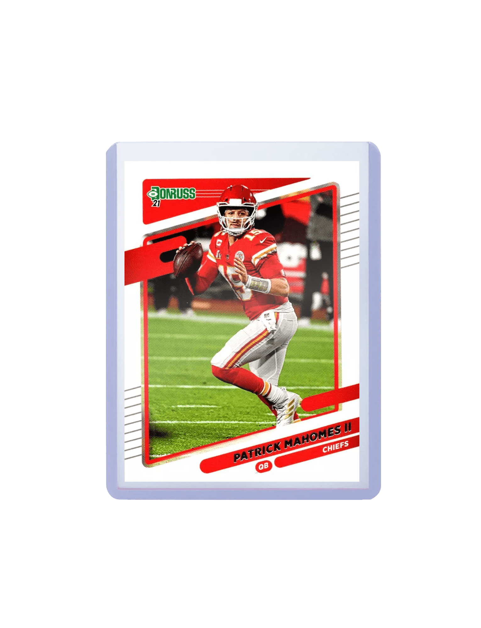 Patrick Mahomes Kansas City Chiefs Panini NFL 21 Donruss 116 Base Card