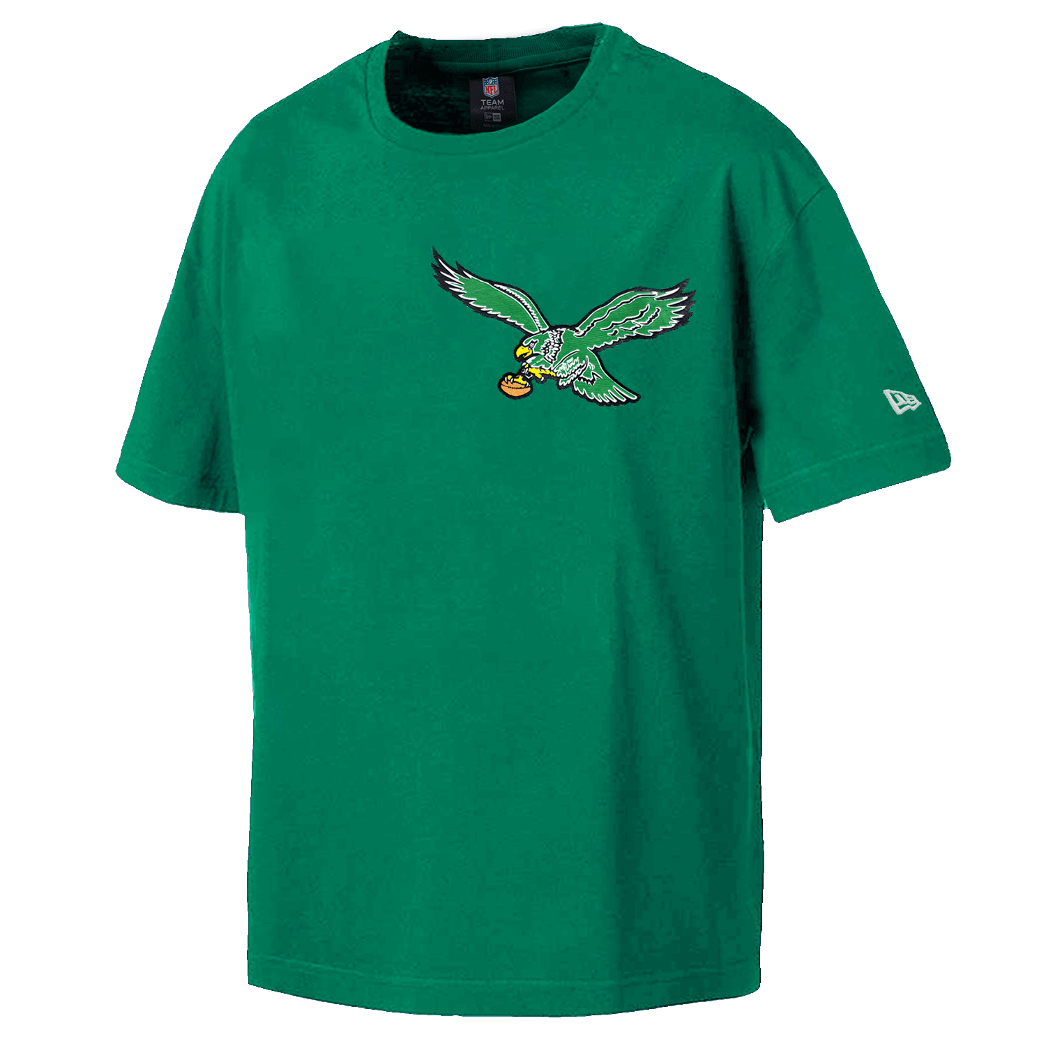 Philadelphia Eagles New Era NFL Logo Select Oversized T-Shirt - Green