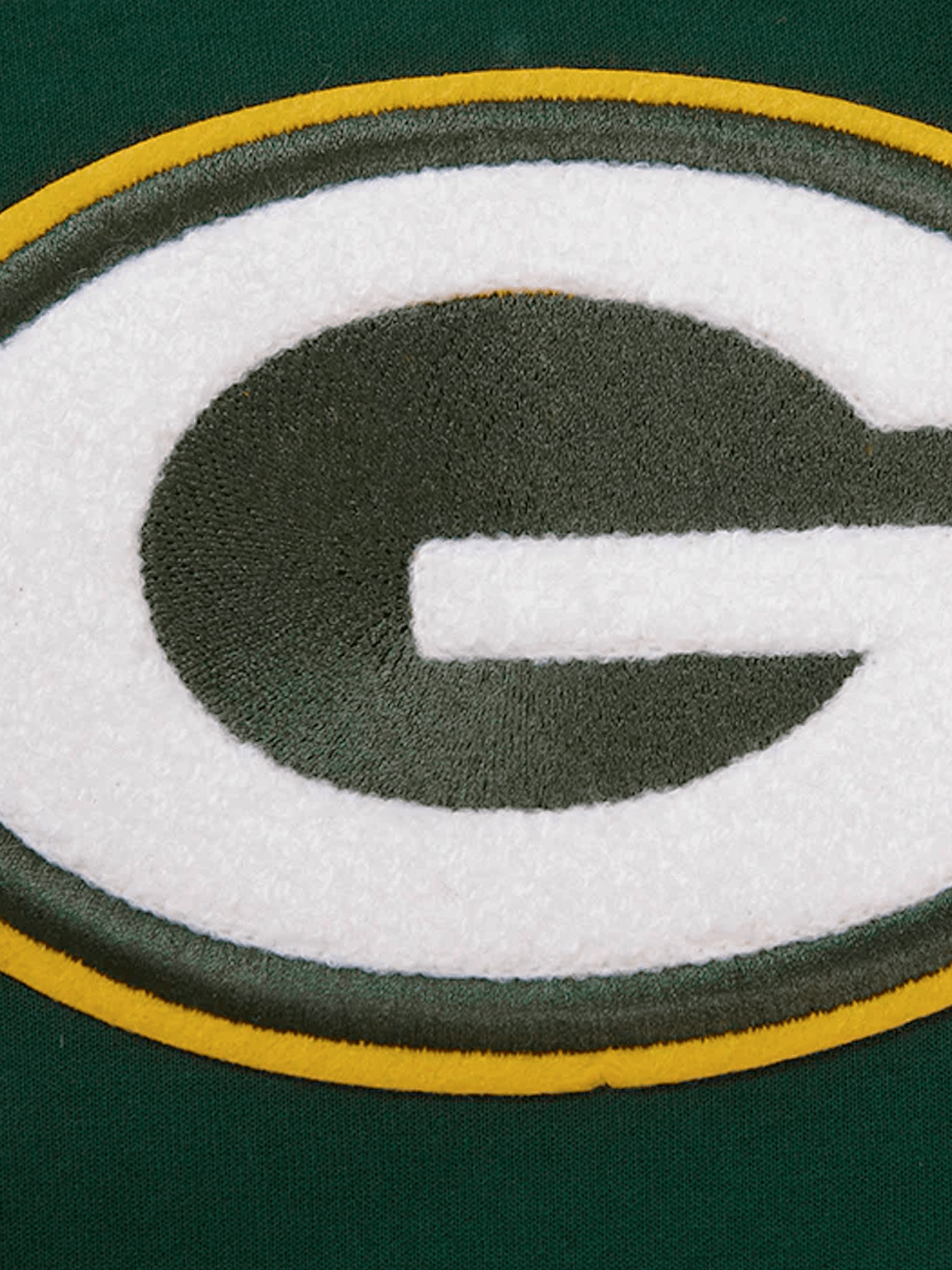 Green Bay Packers Pro Standard NFL Team Chenille Hoodie Jumper - Green
