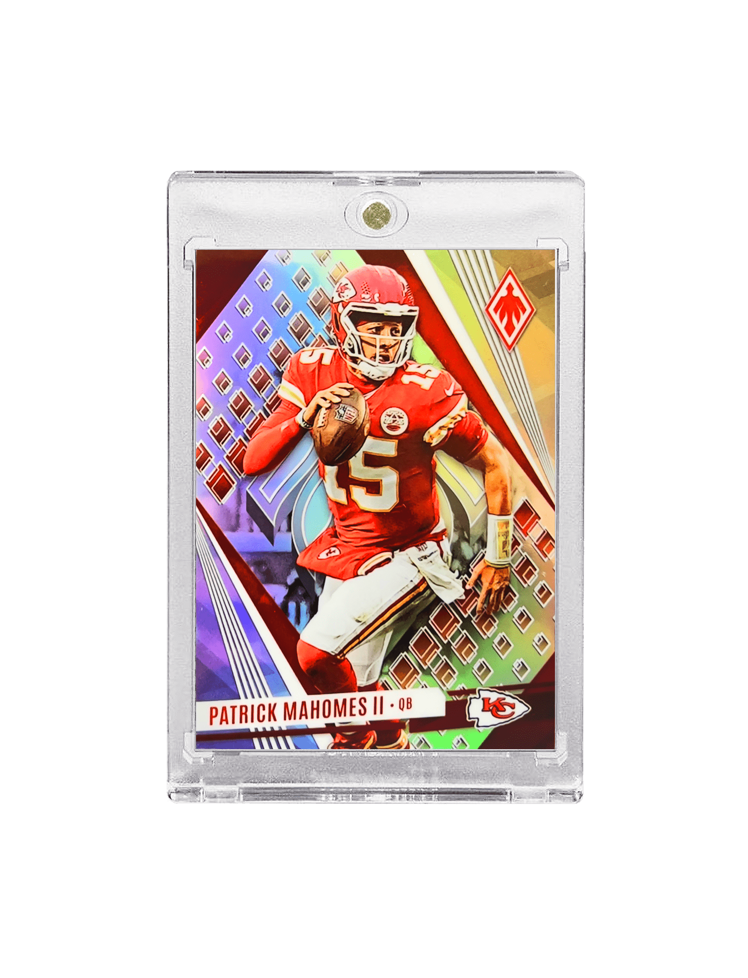 Patrick Mahomes Kansas City Chiefs Panini NFL 23 Phoenix Silver Card