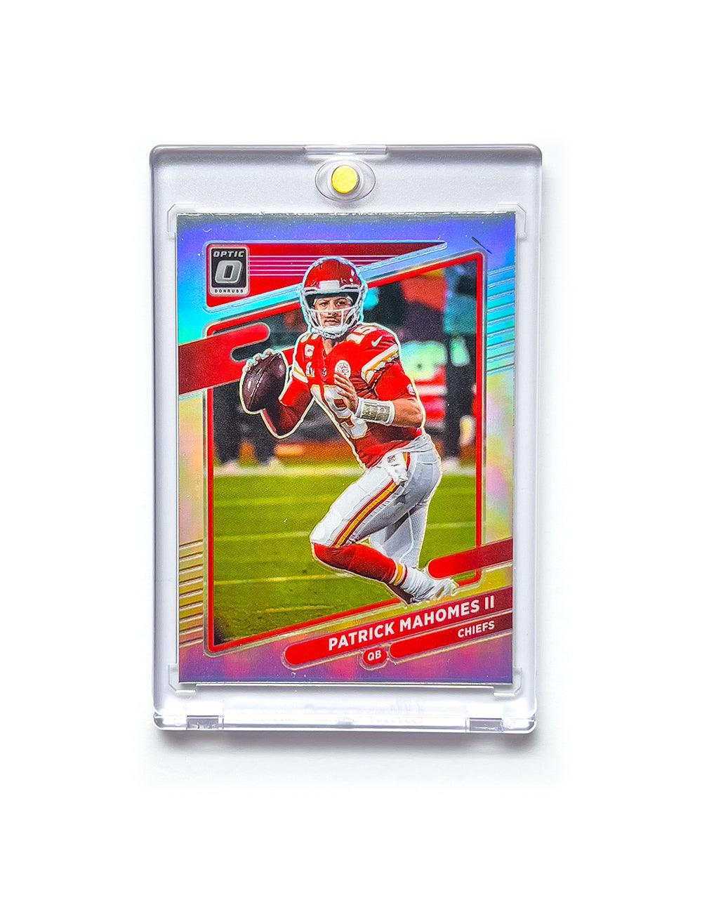 Patrick Mahomes Kansas City Chiefs Panini NFL 21 Optic Holo Card