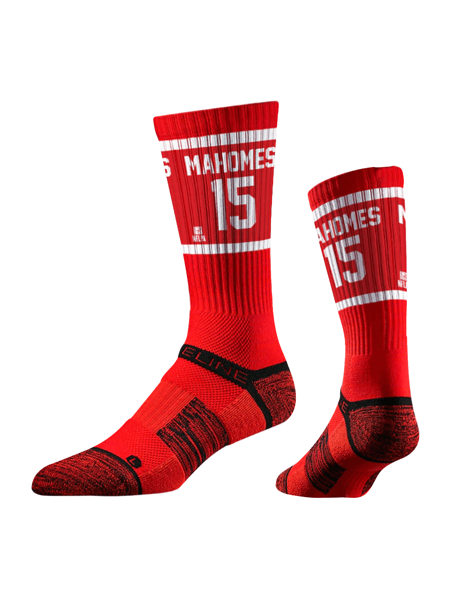 Patrick Mahomes Kansas City Chiefs Strideline NFL Jersey Premium Sub Crew Socks