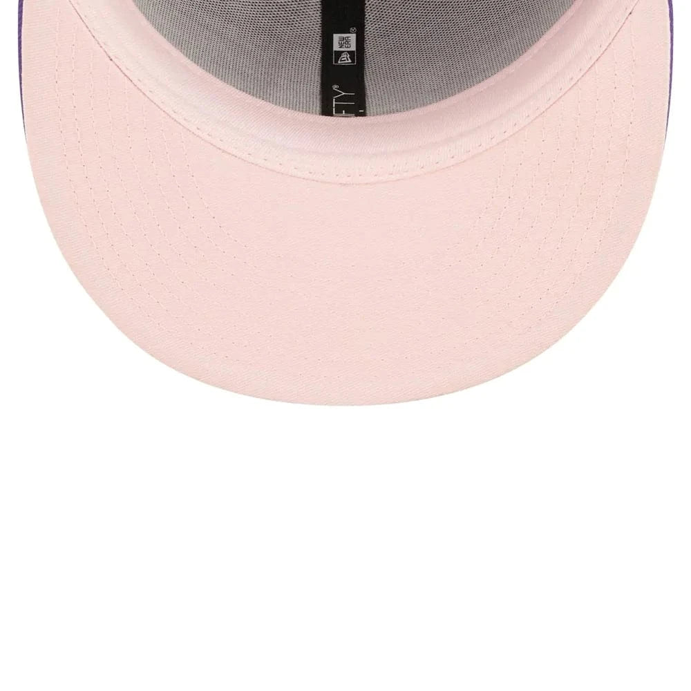 Arizona Diamondbacks New Era MLB Pop Sweat 59FIFTY Fitted Hat - Purple