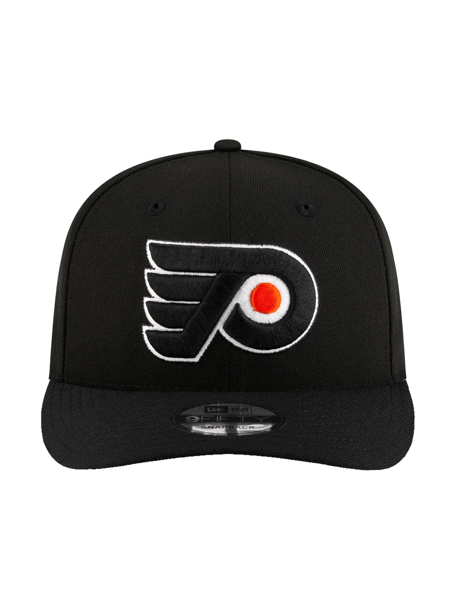 Philadelphia Flyers New Era NHL Team 9FIFTY Pre-Curved Snapback Hat - Black