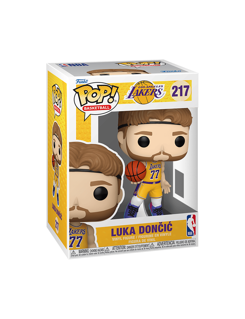 Luka Doncic Los Angeles Lakers Funko NBA Icon Vinyl Pop Figure - 217