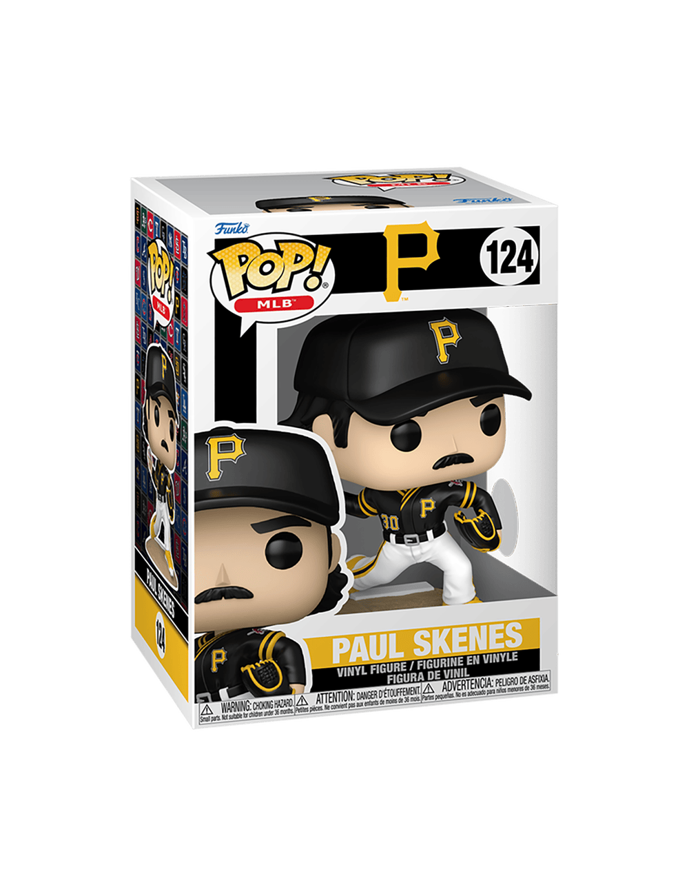 Paul Skenes Pittsburgh Pirates Funko MLB Away Vinyl Pop Figure - 124
