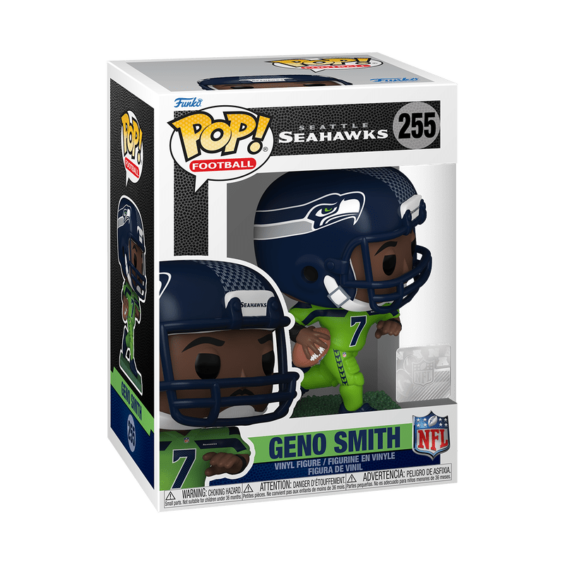 Geno Smith Seattle Seahawks Funko NFL Pop Vinyl Figure - 255
