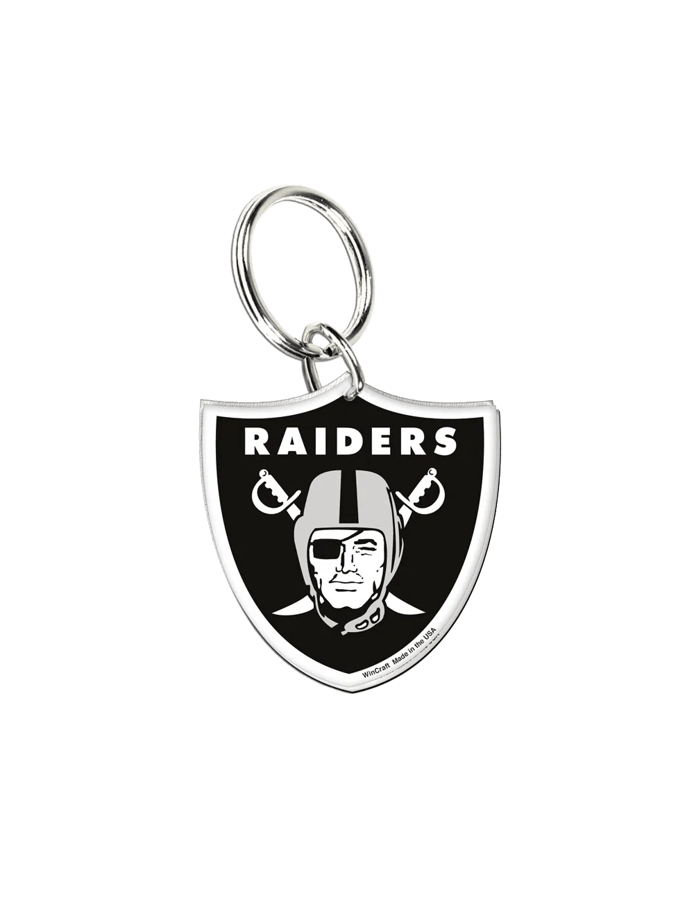 Las Vegas Raiders Wincraft NFL Premium Acrylic Team Key Ring