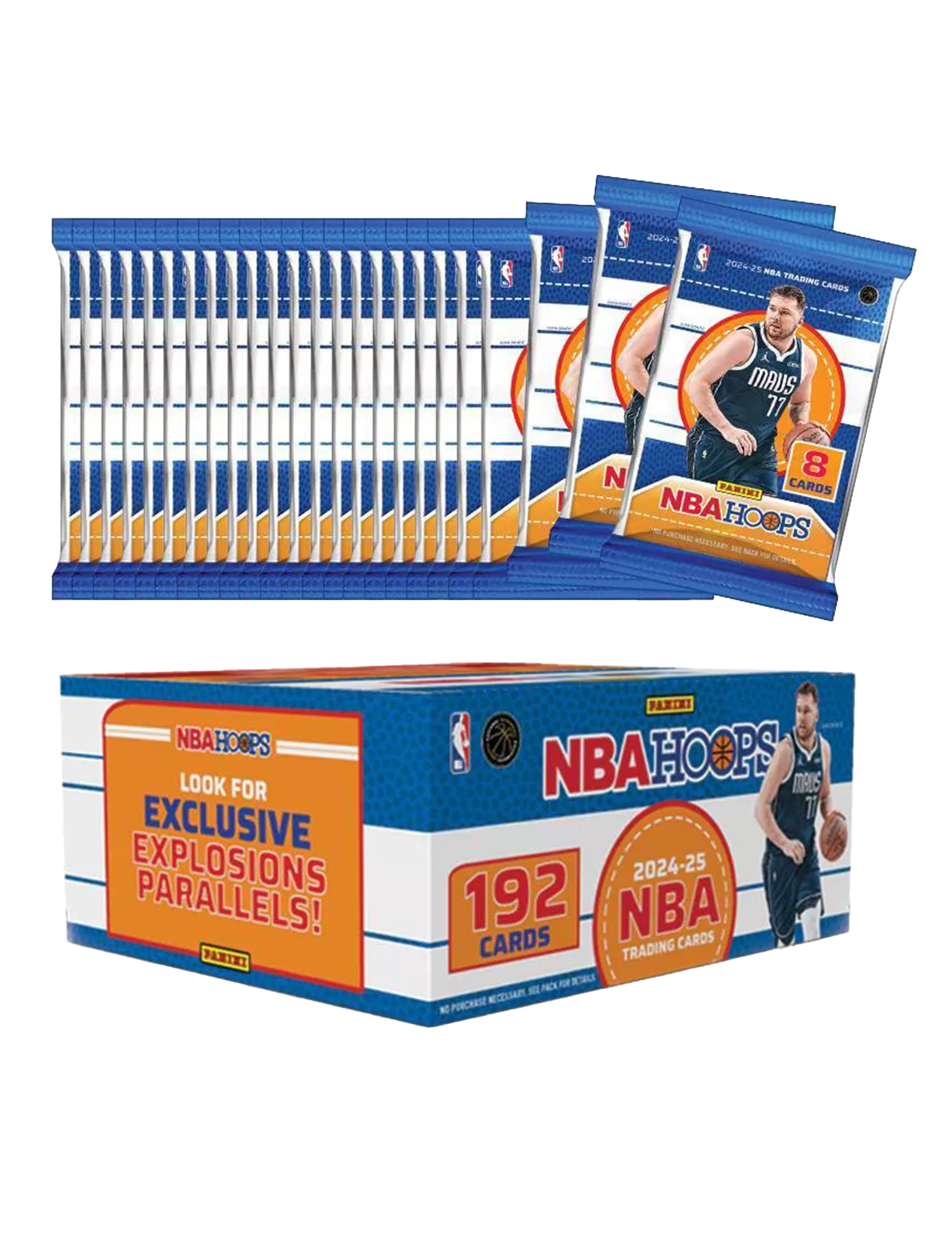 2024-25 NBA Panini Hoops Basketball Trading Card Retail Box