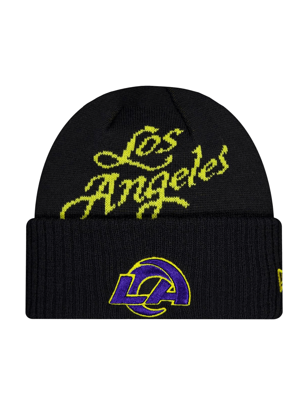 Los Angeles Rams New Era NFL Rivalries Pomless Knit Beanie