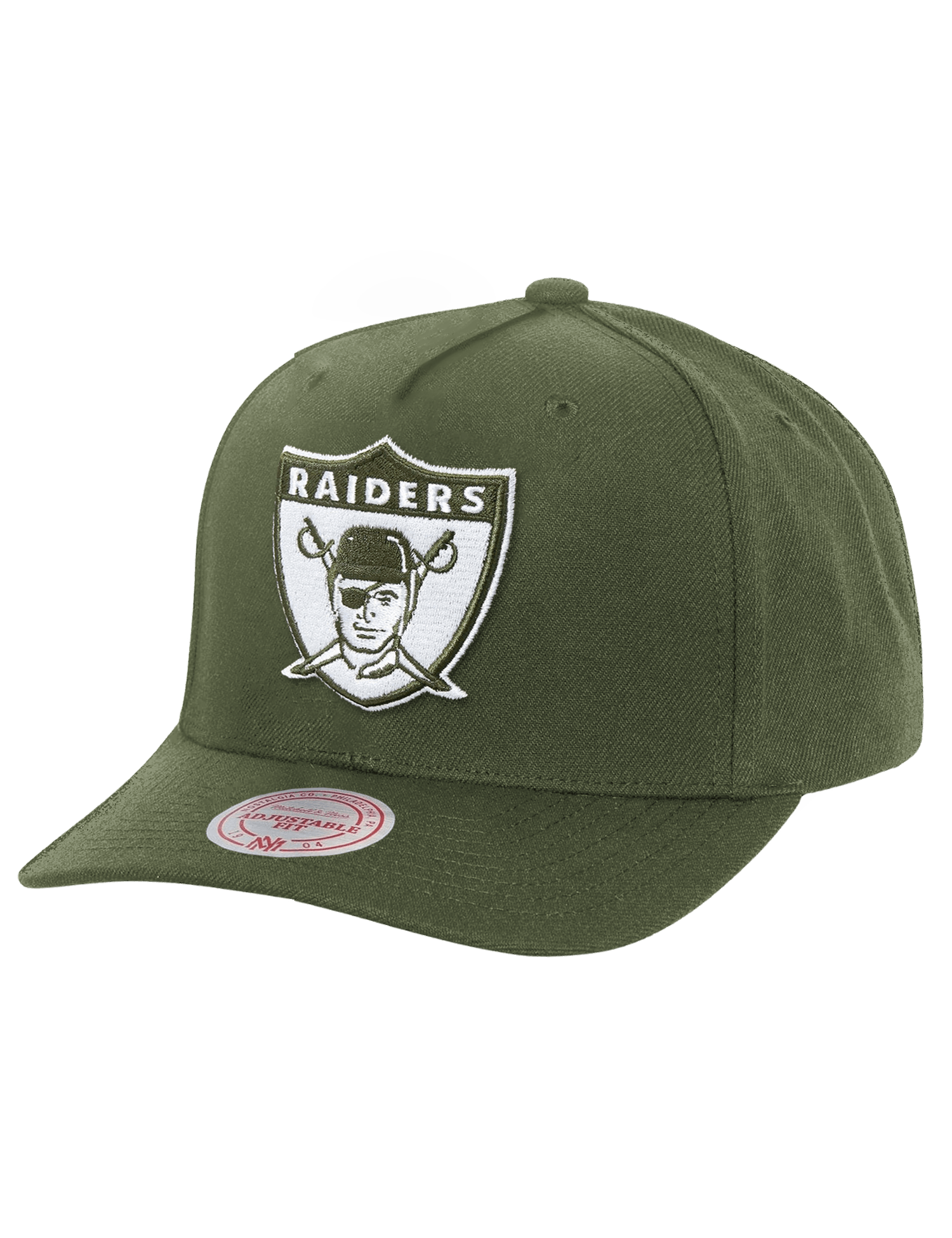 Las Vegas Raiders Mitchell & Ness NFL Tonal MVP Snapback Hat - Olive