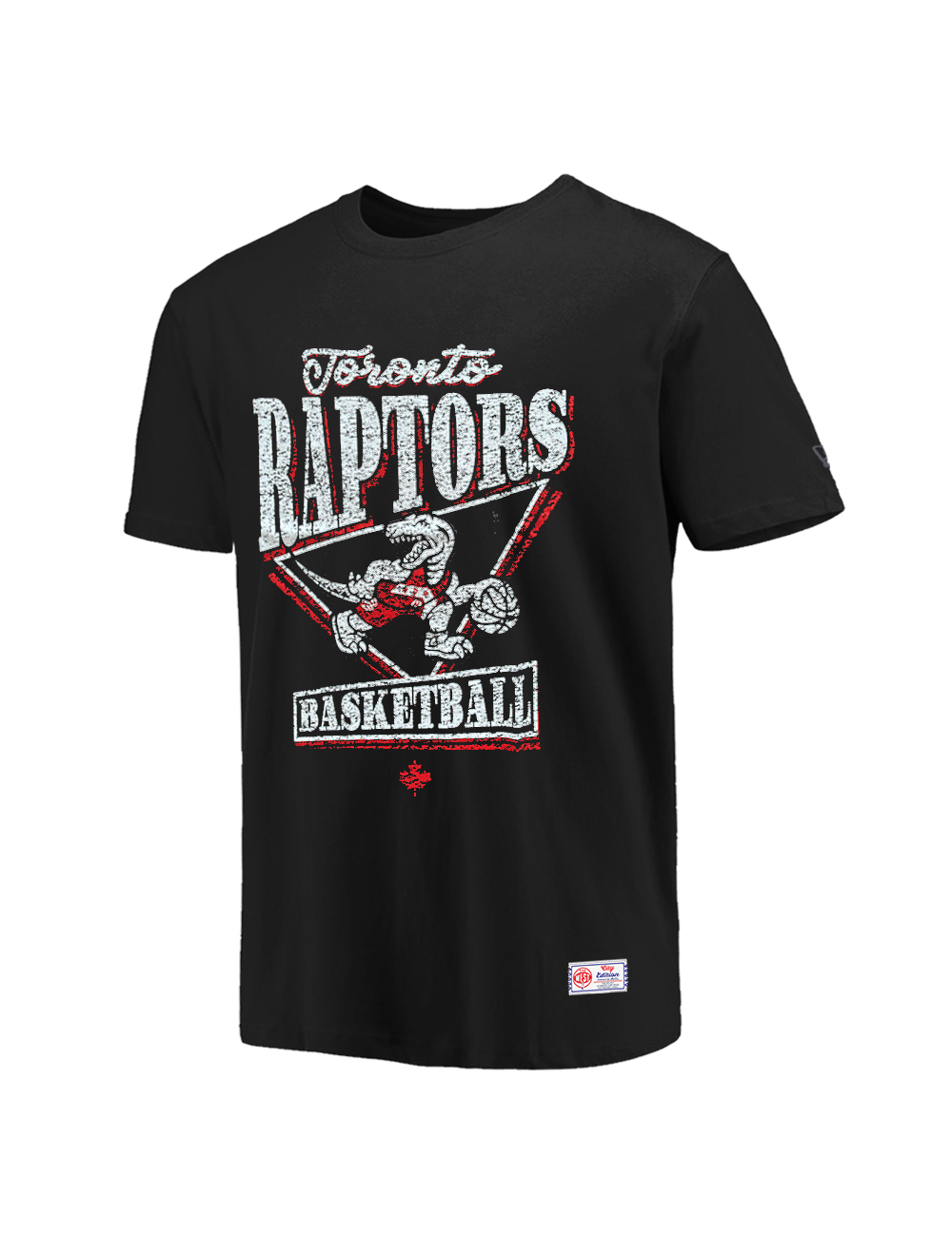 Toronto Raptors New Era NBA 25-26 City Edition Distressed T-Shirt