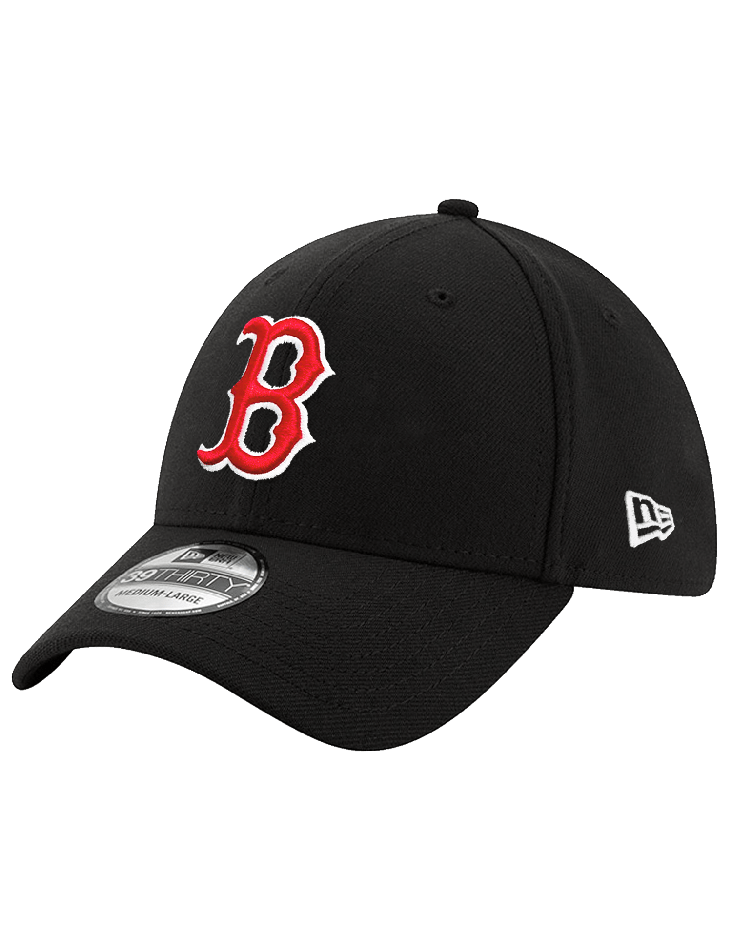 Boston Red Sox New Era MLB Team 39THIRTY Stretch-Fit Hat - Black