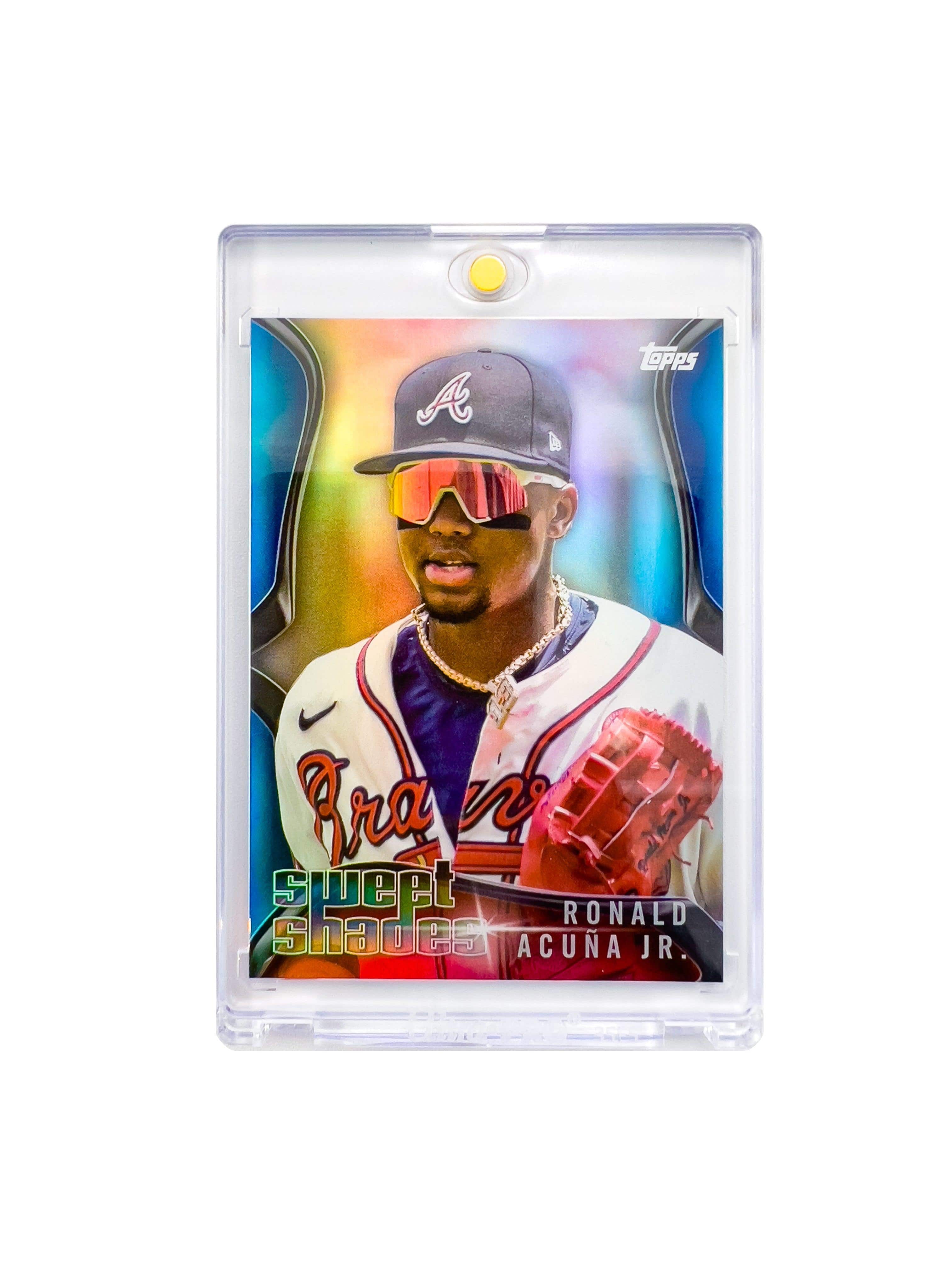 Ronald Acuna Jr Atlanta Braves Topps 22 Sweet Shades Insert Card