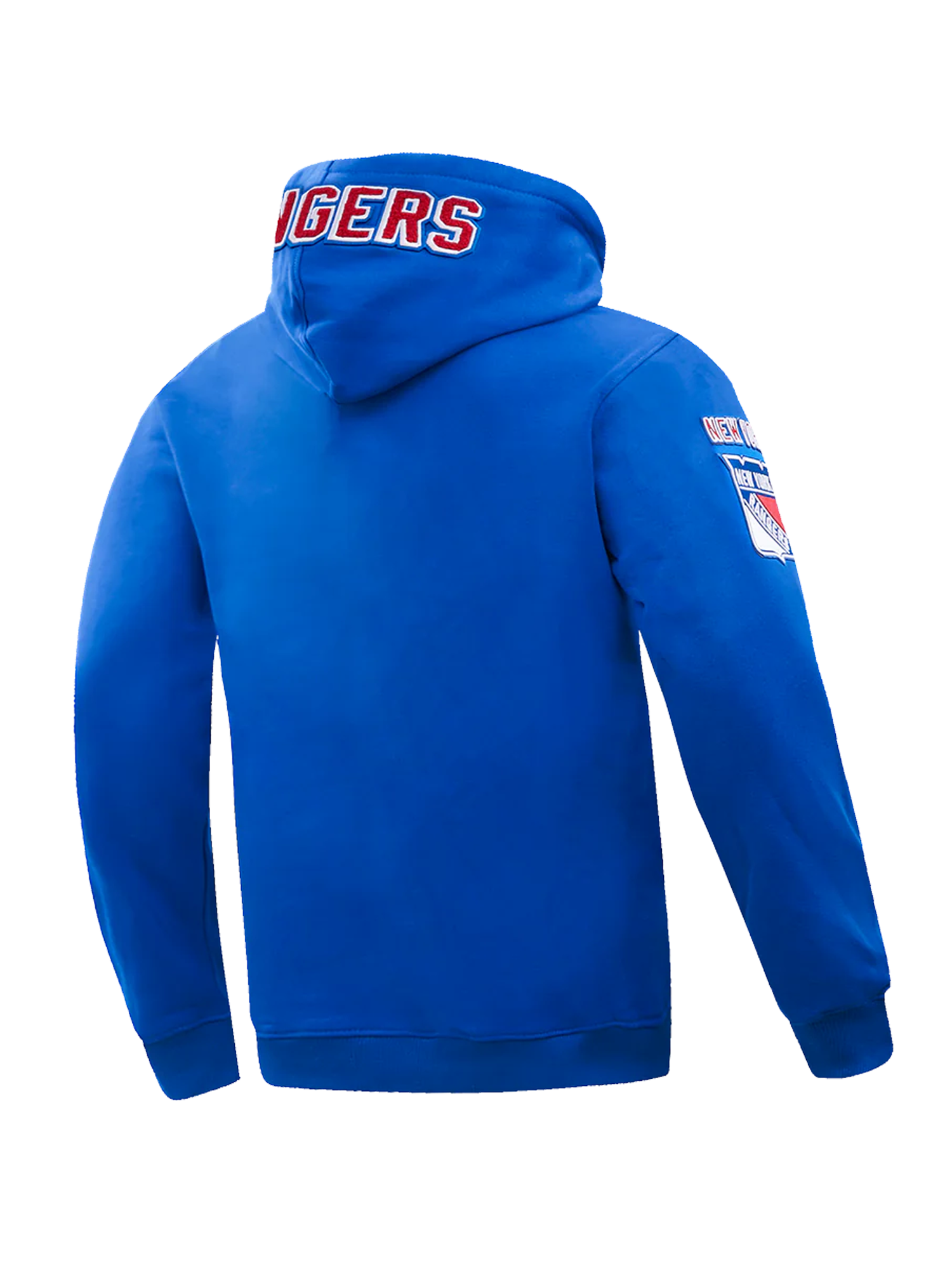 New York Rangers Pro Standard NHL Team Chenille Hoodie Jumper - Blue
