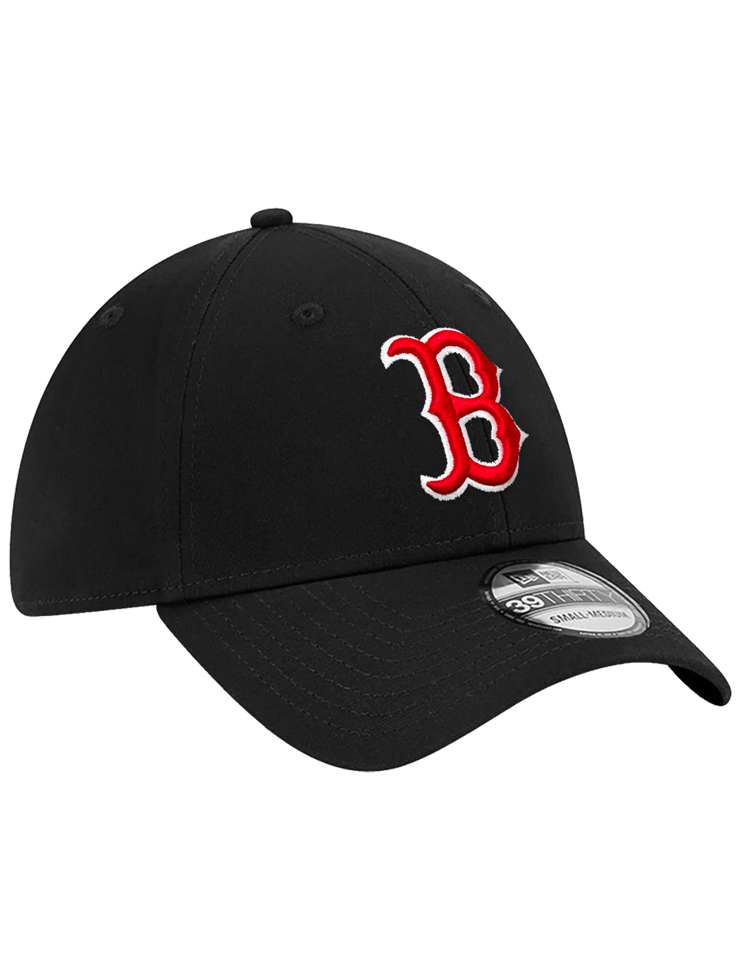 Boston Red Sox New Era MLB Team 39THIRTY Stretch-Fit Hat - Black