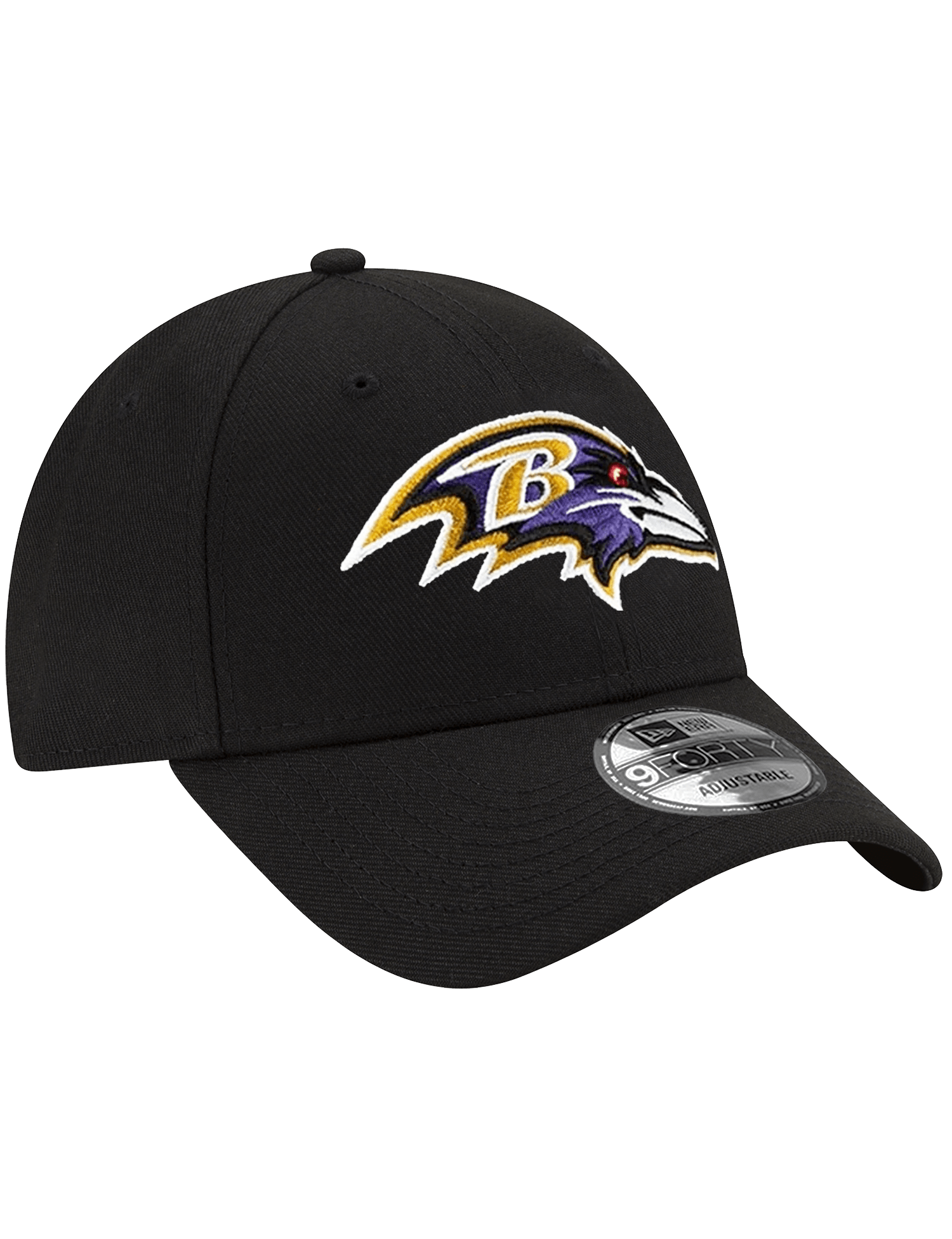 Baltimore Ravens New Era NFL Team 9FORTY Snapback Hat - Black