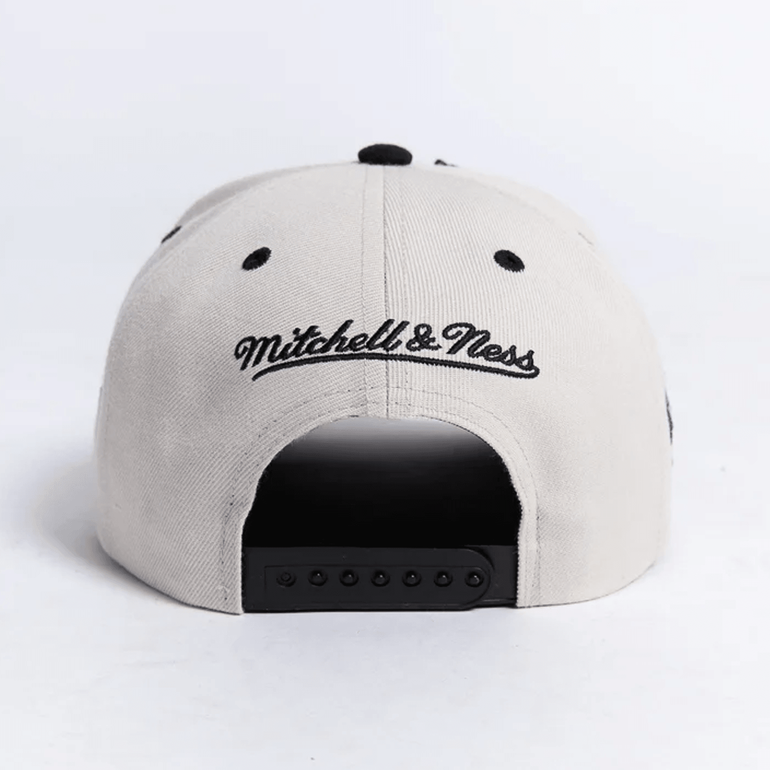 Los Angeles Lakers Mitchell & Ness NBA Launch Pro Crown Snapback Hat - Off White