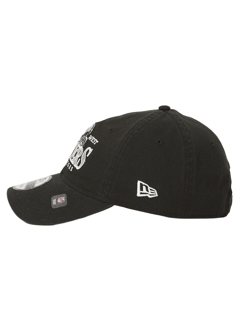 Las Vegas Raiders New Era NFL Helmet Arch 9TWENTY Strapback Hat - Black