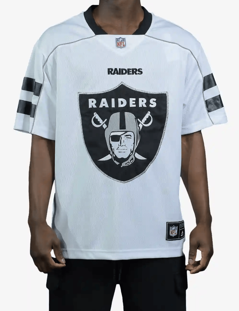 Las Vegas Raiders Majestic NFL Team Fan Mesh Jersey - White