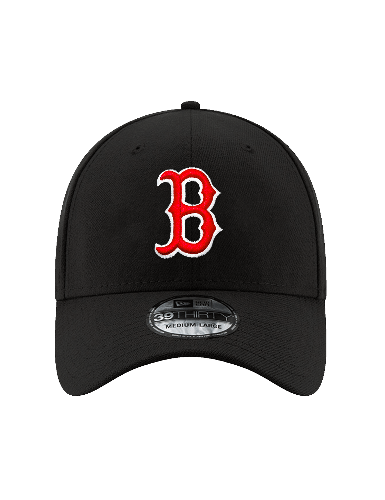 Boston Red Sox New Era MLB Team 39THIRTY Stretch-Fit Hat - Black