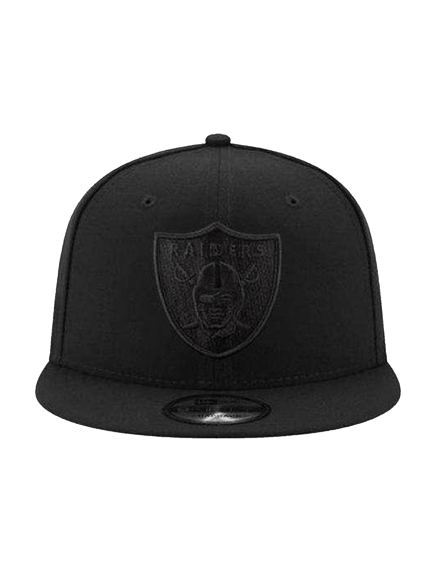 Las Vegas Raiders New Era NFL Black On Black 9FIFTY Snapback Hat