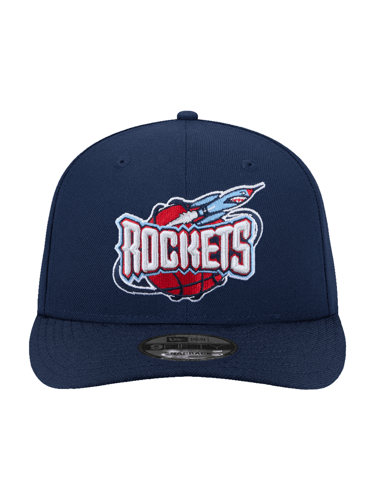 Houston Rockets New Era NBA HWC 9FIFTY Pre-Curved Snapback Hat - Navy