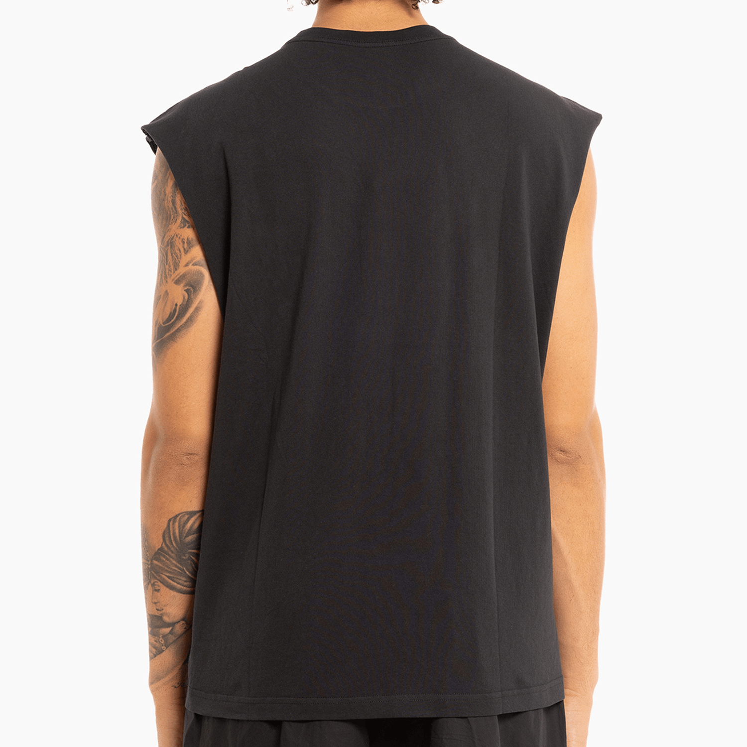 Las Vegas Raiders Mitchell & Ness NFL 77 AFC Vintage Muscle T-Shirt - Faded Black