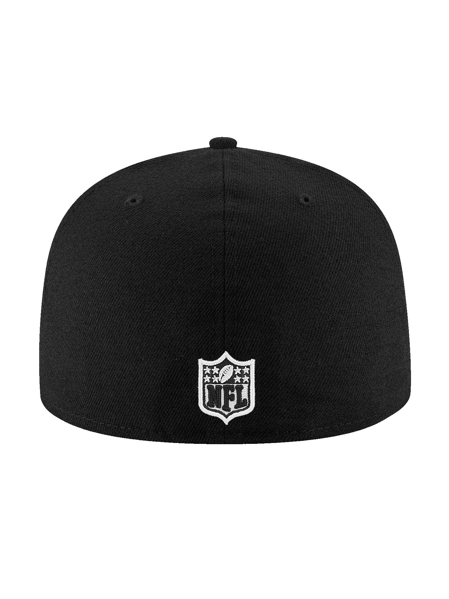 Las Vegas Raiders New Era NFL Team 59FIFTY Pre-Curved Fitted Hat - Black